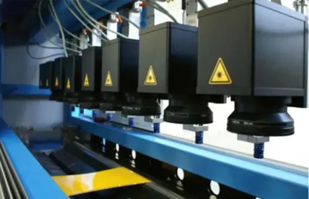 Laser marking System for foil 